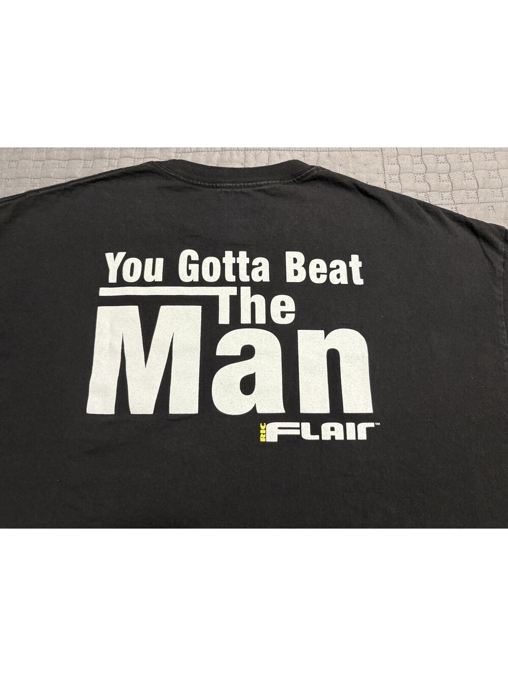 WWE Ric Flair To Be The Man T Shirt Mens XXL Black Wrestling Nature Boy - Picture 8 of 8